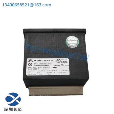 Woodward 8444-1067 High-Precision Control Module for Industrial Automation Systems