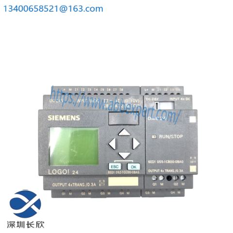 SIEMENS 6ED1052-1CC00-0BA5 Logic Module, Display