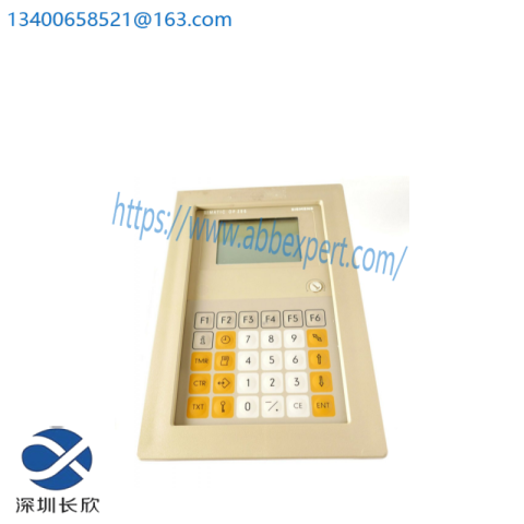 SIEMENS 6ES5396-0UA11 Operator Panel: Advanced Industrial Control Solution