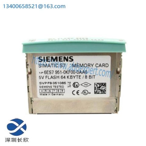 SIEMENS SIMATIC 6ES7951-0KF00-0AA0 Flash Memory Card