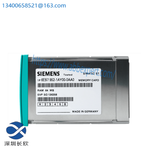 SIEMENS 6ES7 952-1AL00-0AA0: SIMATIC S7, High-Performance RAM Memory Card