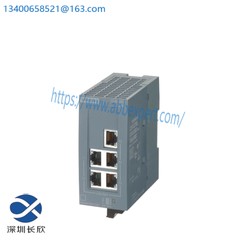 SIEMENS SCALANCE XB005, 6GK5 005-0BA00-1AB2, Industrial Ethernet Switch