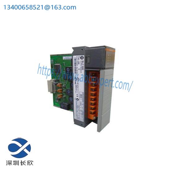 a-b_1746-ox8_1.jpg A-B 1746-OX8 Isolated Relay Output Module for Industrial Automation