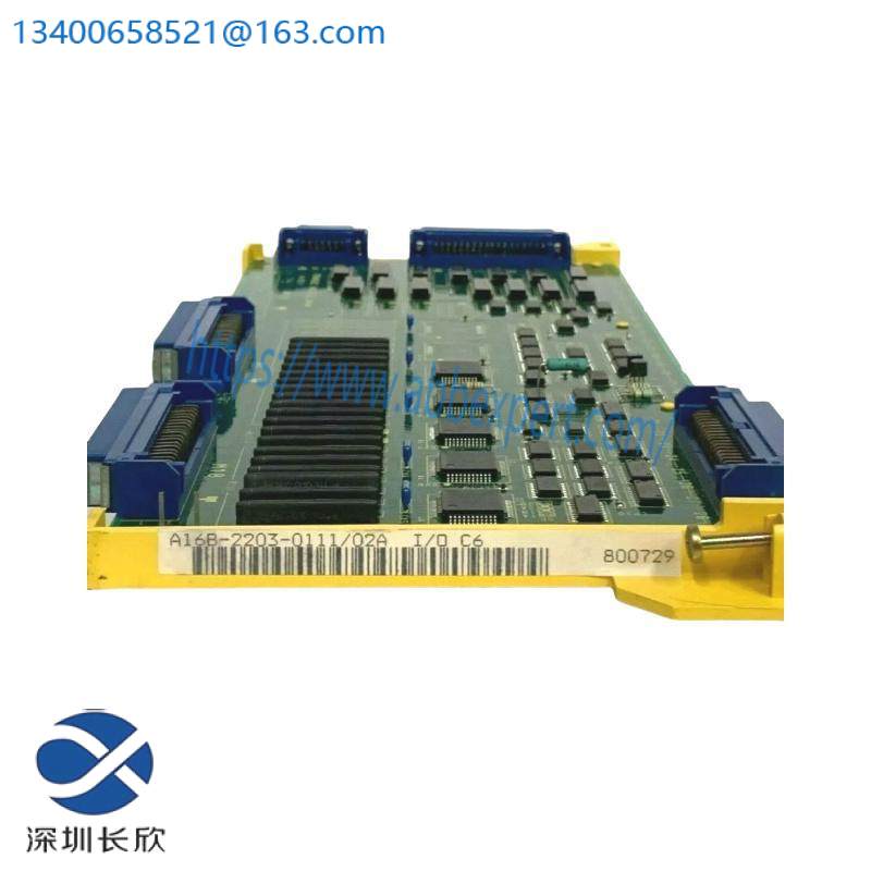 a16b-2203-0111_fanuc_i_o_pcb_card.jpg FANUC A16B-2203-0111 I/O PCB Card: Advanced Control Module for Precision Automation