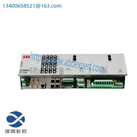 ABB PC D232 A 3BHE022293R0101 - High-Performance Control Module for Industrial Automation