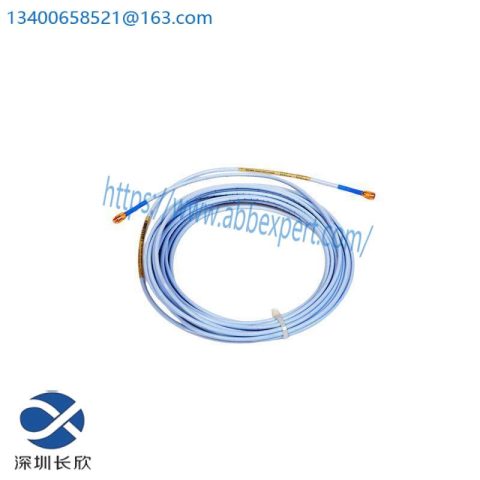 Bently Nevada 330130-080-10-05: Industrial PLC Extension Cable, Precision Engineering for Control Systems