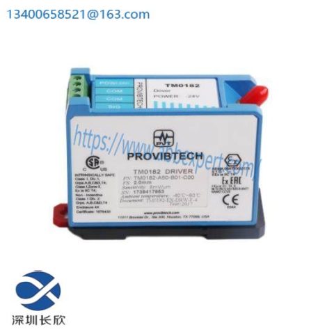 Bently Nevada WT0182-A50-B01-C00 Proximity Sensor, Industrial Control Module