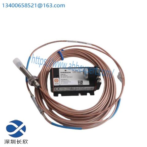 Emerson PR6423/002-131 Eddy Current Displacement Sensor, Advanced Industrial Control Module