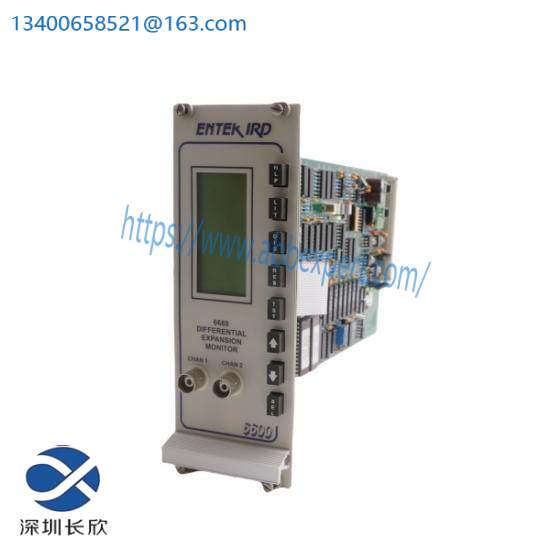 ENTEK IRD C6688, 6688, 6600 Differential Expansion Monitor Dual Channel