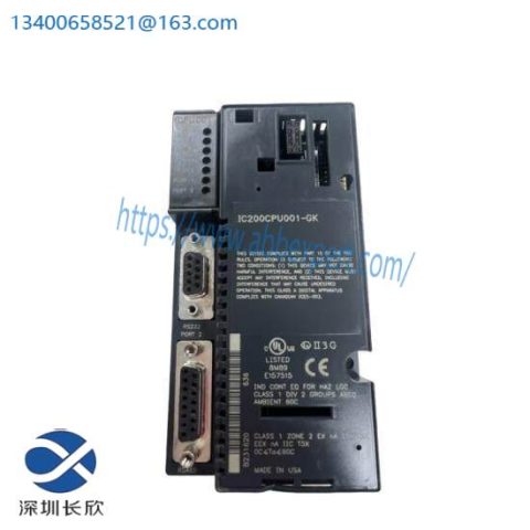GE-FANUC IC200CPU001: Advanced Industrial Control Module