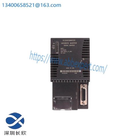 GE IC200CMM020: Modbus Master Module, Industrial Automation Innovation