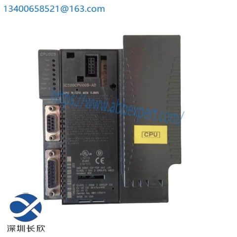 GE IC200CPU005 CPU Module - High Performance Control Solution