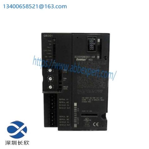 GE IC200GBI001 Industrial Control Module for Advanced Automation Systems
