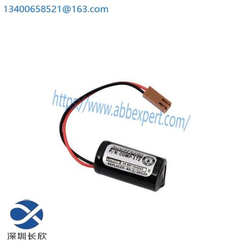 GE IC693ACC301 Lithium Battery Replacement Module, for Industrial Automation Systems