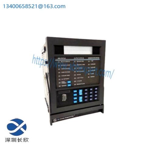 GE 489-P5-HI-A20-E - Industrial Control Relay for Advanced Generation Management, 200 characters