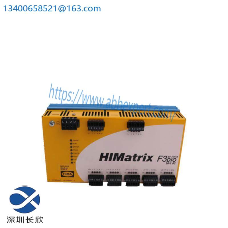hima_f3dio20_802.jpg HIMA F3DIO20/802: 8-Channel Digital Input Module for Industrial Automation