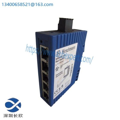 Hirschmann SPIDER 5TX Rail Switch: Unmanaged Industrial Ethernet Switch, 9.6V - 32V DC