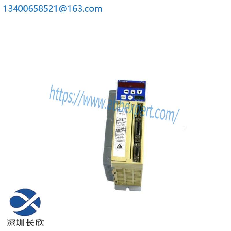 panasonic_msd043a1xx_servo_motor_driver.jpg Panasonic MSD043A1XX - Advanced SERVO MOTOR DRIVER for Industrial Control Systems