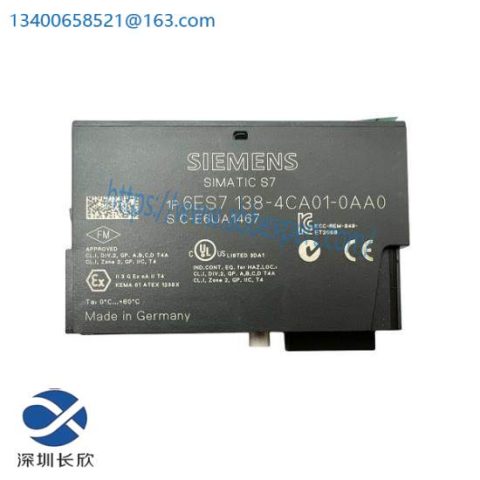 Siemens 6ES7 138-4CA01-0AA0 Power Module