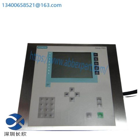 SIEMENS A5E00444860 Panel: Control System Innovation for Industrial Applications