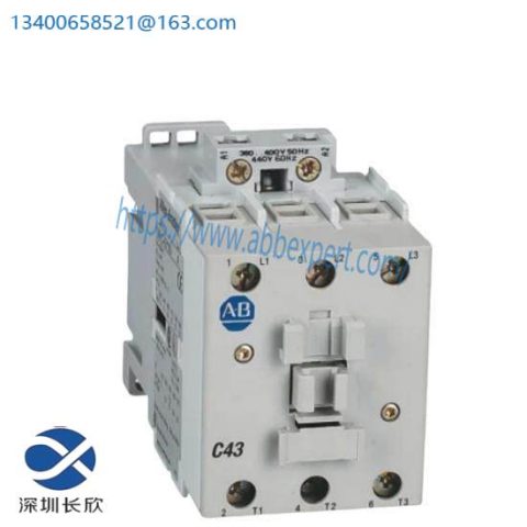 AB Contactor 100-C43BP, Industrial Control, High Efficiency, Power Management