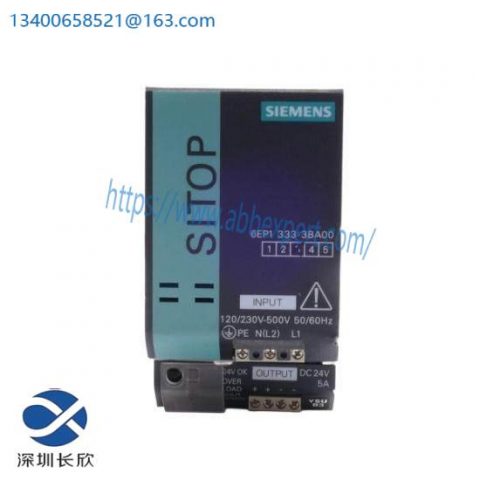 Siemens 6EP1 333-3BA00 Power Supply for Industrial Control Systems