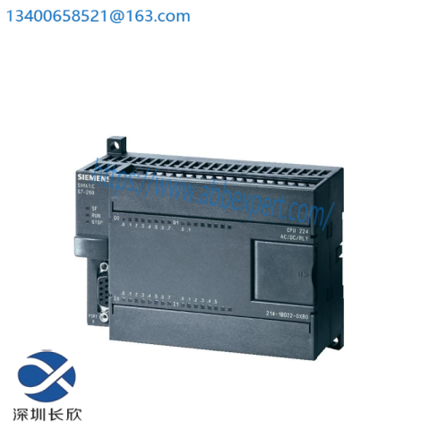 SIEMENS Simatic S7-200 CPU 224 Compact Unit 6ES7214-1AD21-0XB0, Industrial Automation Control Module