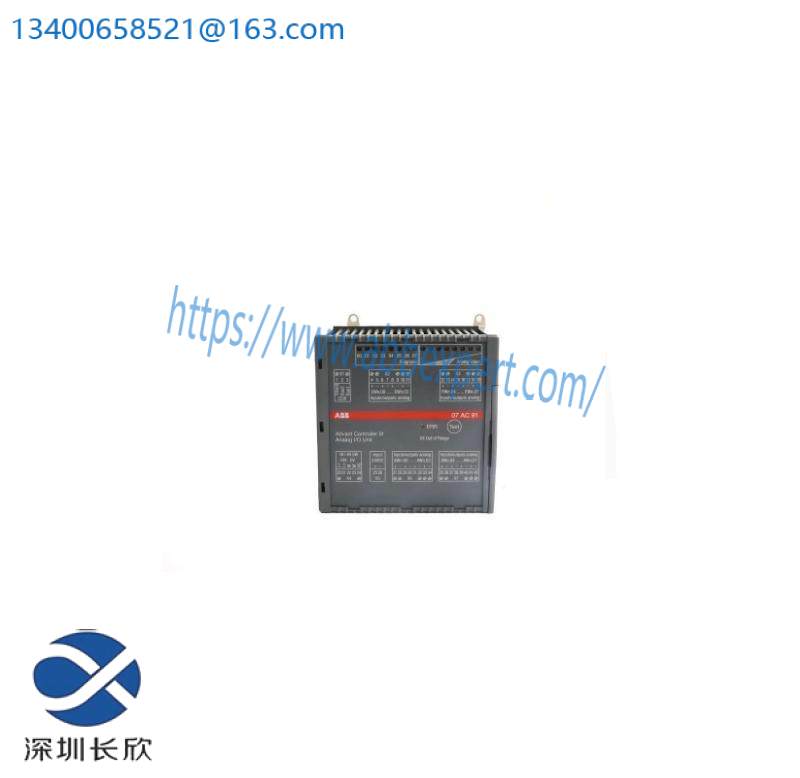 abb_07ac91_12_gjr5252300r0101_analog_i_o_unit.jpg ABB 07AC91 12 GJR5252300R0101 ANALOG I/O UNIT: Precision Control Module for Industrial Automation