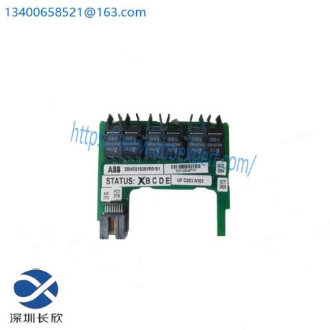 ABB 3BHE019361R0101 UFD203A101 Control Board: Industrial Automation Innovation at its Core