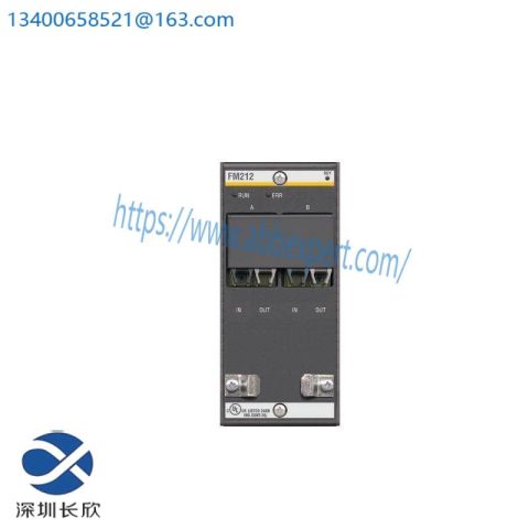 BACHMANN FM212 FASTBUS MASTER MODULE WITH 2 FO INTERFACES