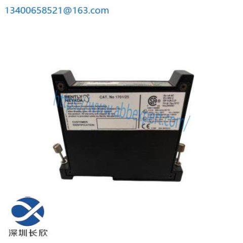 Bently Nevada 1701/25 FieldMonitor Seismic Input Monitor, Advanced Sensor Technology for Industrial Control