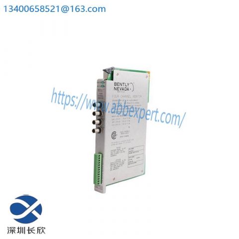 Bently Nevada 2201/03-01 Four Channel Monitor: Industrial Control Module