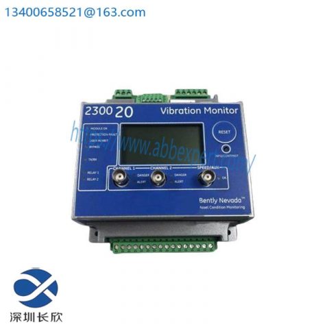 Bently Nevada 2300/20-CN Vibration Monitors, High-Frequency, Advanced Monitoring Solutions