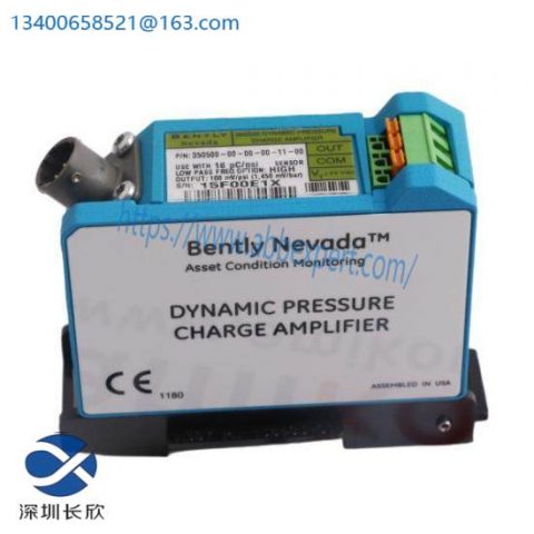 Bently Nevada 350500-00-00-00-11-00 Dynamic Pressure Charge Amplifier