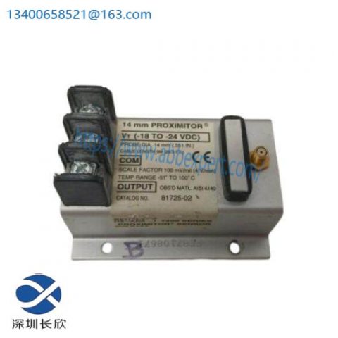 Bently Nevada 81725-02 Proximity Transducer; Producer: Bently-Nevada