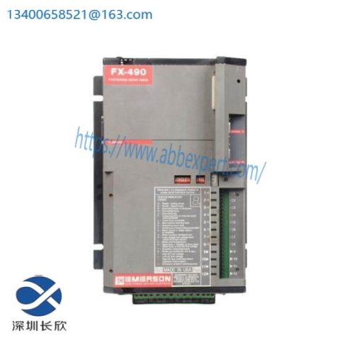 Emerson DeltaV FX490 Servo Driver - High Precision Control for Industrial Automation, 200 Characters
