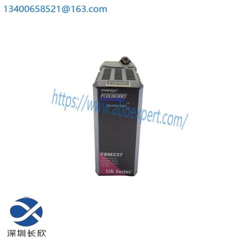 FOXBORO FBM2037 P0914XS: Isolated Redundant I/A Channel with 8 Outputs for Enhanced Process Control