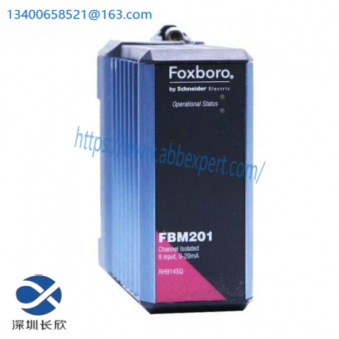 Foxboro FBM201 RH914SQ: Channel Isolated 8 Input Control Module