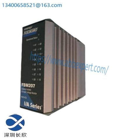 Foxboro FBM207 P0914TD Channel Isolated Monitor: Advanced Process Control Solution