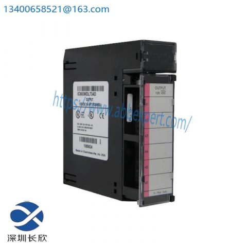 GE IC693MDL734D - Industrial Positive/Negative Logic 1 Amp Output Module