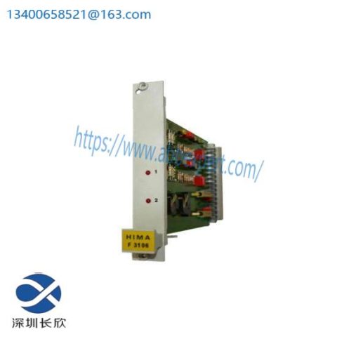 HIMA F3106 PLC CARD - Industrial Control Module for Efficient Automation