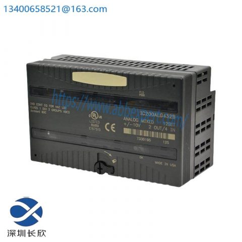 GE Fanuc IC200ALG432: High-Performance Analog Mixed Module for Industrial Automation