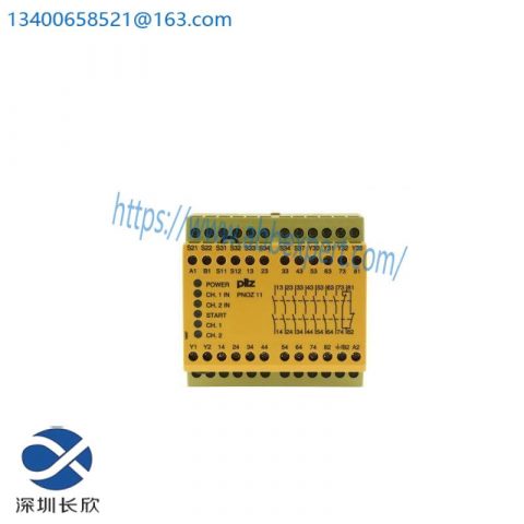 PILZ PNOZ 11 Series Dual-Channel Safety Switch/Interlock Safety Relay
