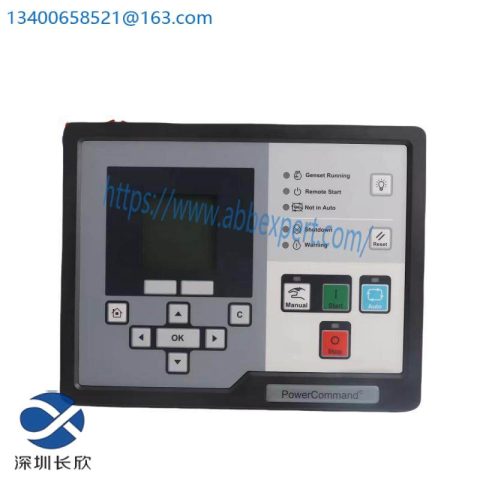 PowerCommand PCC1.2 HMI220 300-6609-0 Display Panel, for Industrial Automation Solutions