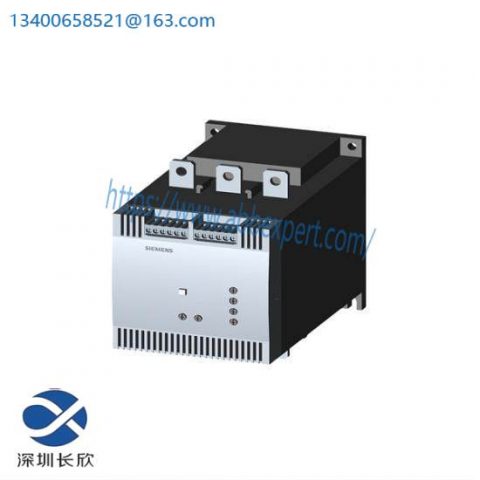 SIEMENS 3RW4075-6BB44: Industrial Grade Soft Starter, 200-480V AC, 40A