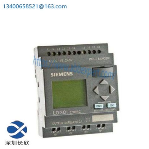 SIEMENS 6ED1052-2FB00-0BA5 Logic Module: Industrial Control Precision at Its Best