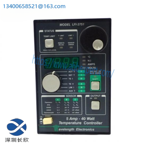 WAVELENGTH ELECTRONICS LFI-3751 Industrial Temperature Controller