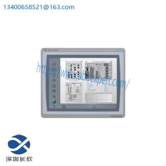 2711p-t10c4d8_2711pt10c4d8.jpg Allen-Bradley 2711P-T10C4D8 HMI Human Machine Interface, Advanced Panel Mount, Control & Monitoring Solution
