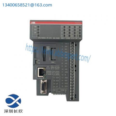 ABB PM564-TP-ETH, 1SAP120900R0071, Programmable Logic Controller for Industrial Automation