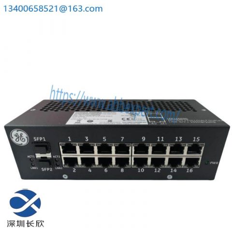 GE IS420ESWBH1A: Industrial Ethernet Switch for Mark VIe Series